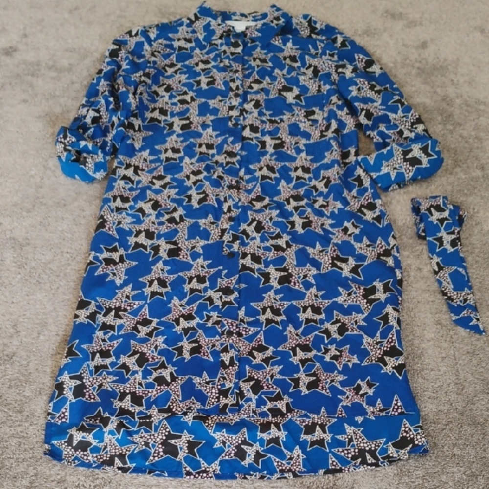 Diane Von Furstenberg Prita Dress Silk Star